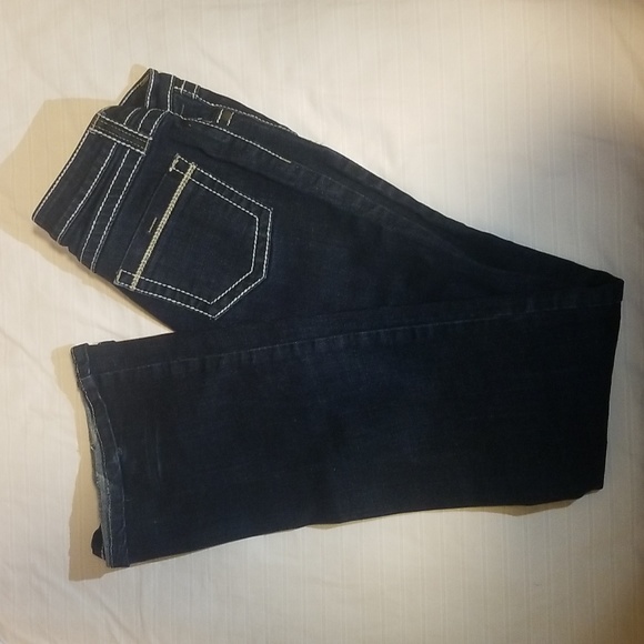Blue Asphalt Boot Cut Size 7 Jeans - Picture 3 of 3